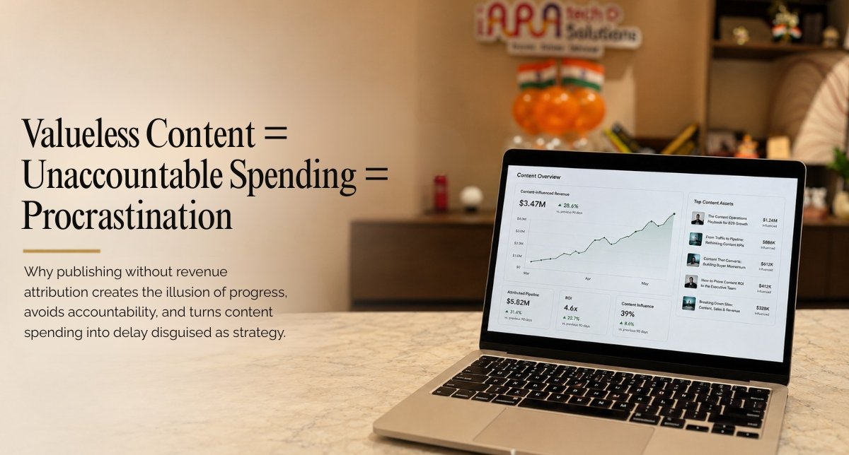 Valueless Content = Unaccountable Spending = Procrastination